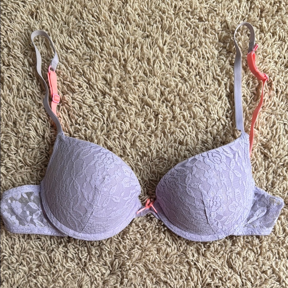 Lavender Lace Bra
